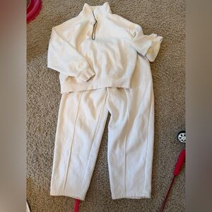 Cozy Cream Sweatshirt & Jogger Set Universal Thread Target